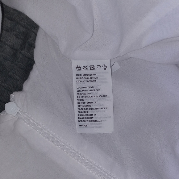 Bardot white tiered midi dress 6 - Picture 13 of 15